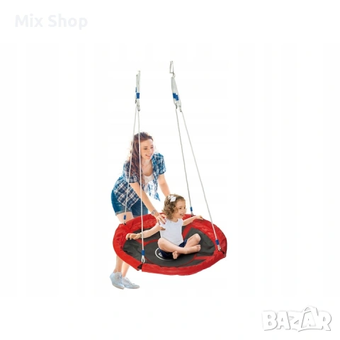 Нова Градинска люлка, Playtive, 113 см, 150 кг, червен/черен, снимка 5 - Други стоки за дома - 55103416
