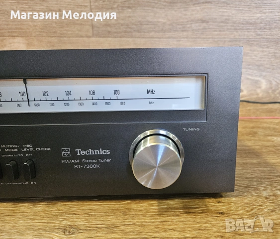 Тунер Technics ST-7300K FM/AM Stereo Tuner – Made in Japan Винтидж аналог, снимка 6 - Декове - 55204435