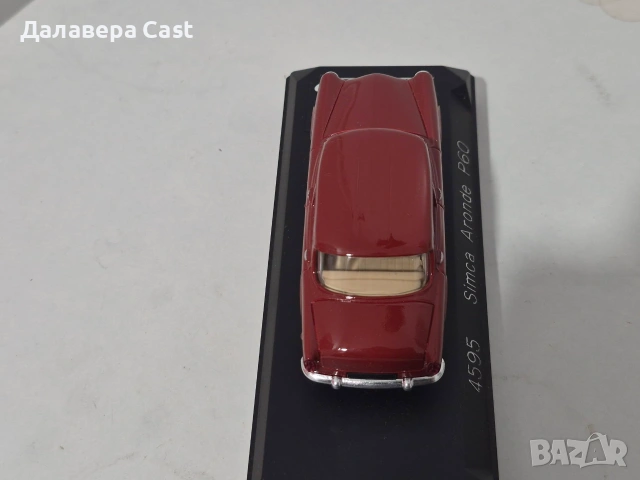 1/43 Simca Aronde P60 Solido , снимка 7 - Колекции - 55165340