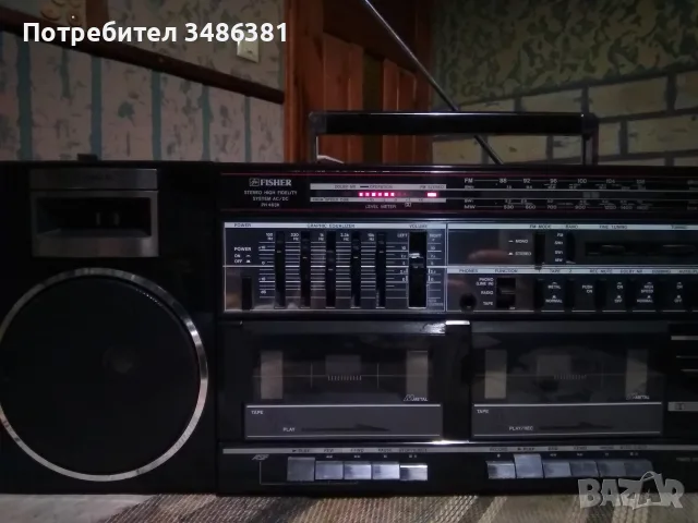 FISHER PH 463K (SANYO) , снимка 2 - Радиокасетофони, транзистори - 55469204