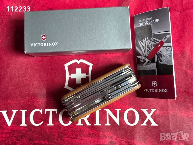 Victorinox Swiss Champ Wood, снимка 4 - Ножове - 55022318