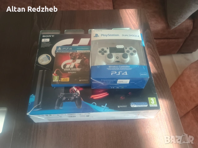 Play station 4 1TB 2 Joystick + GT, снимка 6 - PlayStation конзоли - 54629258