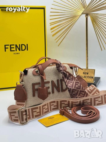Fendi Нова Стилна Дамска Чанта Фенди Различни Цветове , снимка 14 - Чанти - 55027310