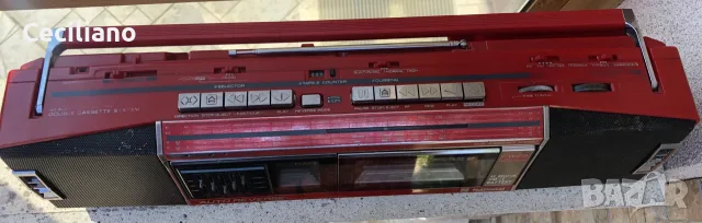 National RX-FW29F (Red)Japan, снимка 4 - Радиокасетофони, транзистори - 55506501