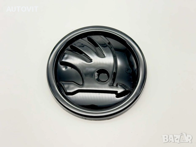 Емблема Skoda Шкода – 80мм / 90мм Octavia Superb, Fabia, Rapid, Kodiaq, снимка 5 - Аксесоари и консумативи - 55031086