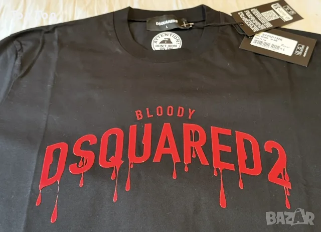 оригинална Dsq2 Bloody , снимка 4 - Тениски - 55599460