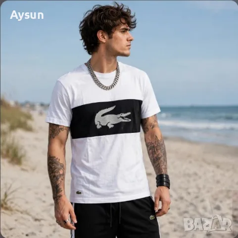 Мъжки комплект LACOSTE, снимка 3 - Спортни дрехи, екипи - 55668722