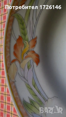 Китайски порцеланови чинии 2 броя, снимка 7 - Чинии - 54039796