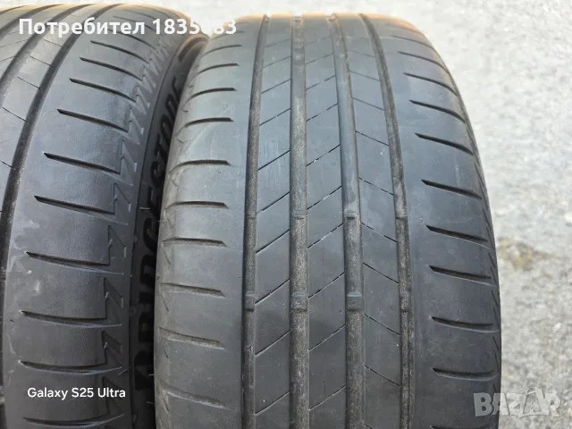 4бр. летни гуми 225/55/17 Bridgestone, снимка 7 - Гуми и джанти - 55326033