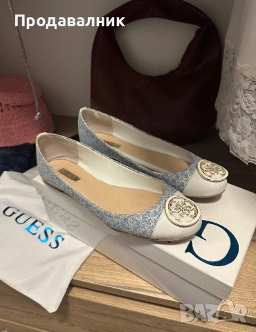 Guess пантофки/ балеринки, снимка 2 - Дамски ежедневни обувки - 54356545