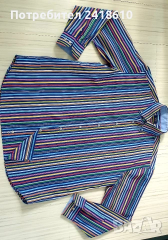 Paul & Shark Cotton  Mens Size 44  / XL ОРИГИНАЛ! МЪЖКА РИЗА!, снимка 4 - Ризи - 54712100