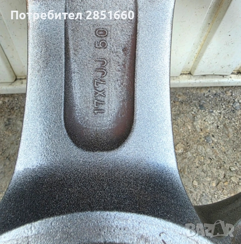 Лети джанти 17"с гуми, снимка 6 - Гуми и джанти - 54821434