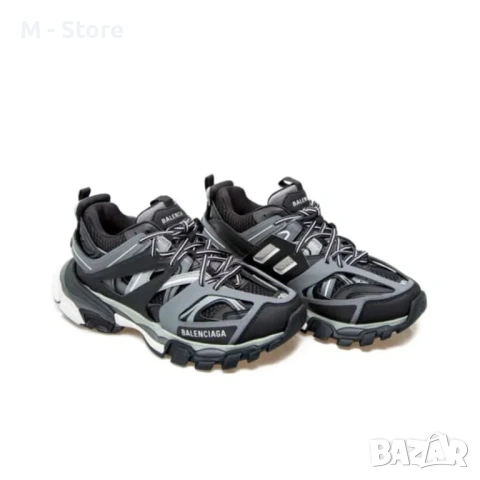 Balenciaga Track 'Black/Grey 2021', снимка 3 - Маратонки - 54192109