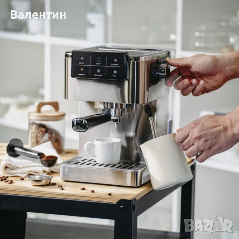 Професионална еспресо машина 20 бара с PID и Thermoblock – 5 в 1 , снимка 6 - Кафемашини - 54455532