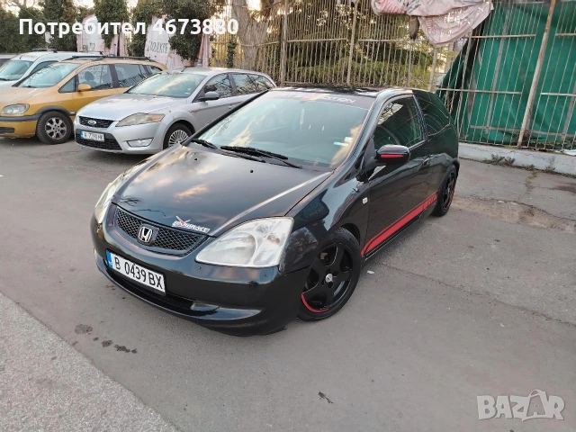 Honda civic 1.7 TDI ISUZO MOTOR, снимка 5 - Автомобили и джипове - 54345295