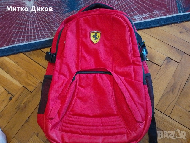 Enzo Nory 45x31x15cm и Ferrari 47х32х14см нова раница маркова, снимка 10 - Раници - 54883105