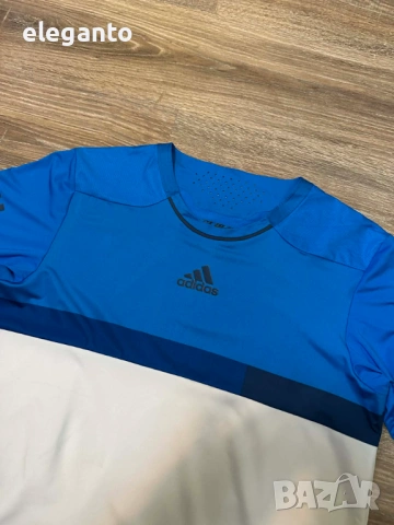 Мъжка тениска Adidas Barricade Tee ClimaCOOL t-shirt , М размер , снимка 3 - Тениски - 54380036