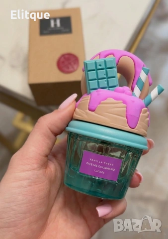 Сладък гурме аромат с нотки на ванилова торта Lattafa Give Me Gourmand Vanilla Freak