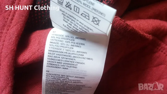 Bergans of NORWAY Middagstind Lady Jacket 100% Merino Wool размер XL дамска горница - 2793, снимка 17 - Жилетки - 55422565