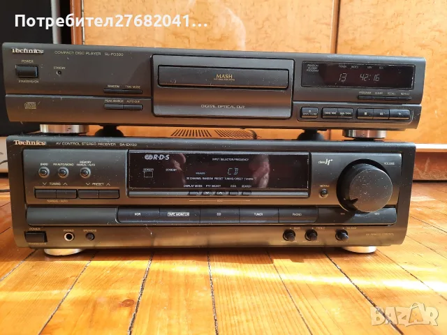 сет Technics SA-EX120 и SL-PG390, снимка 2 - Ресийвъри, усилватели, смесителни пултове - 55435125