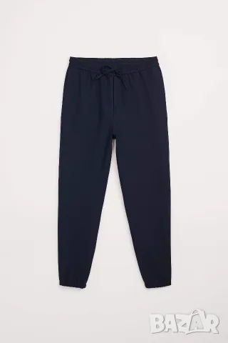 Zara dnwr Men's Pants Joggers Мъжки вталени на глезена панталони черни спортни с връзка