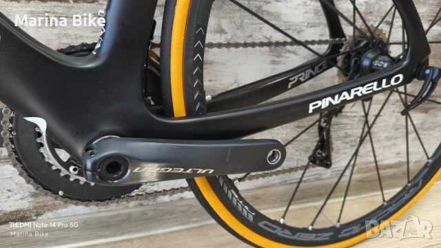 Карбонов шосеен велосипед Pinarello Prince FX Ultegra R8000 Fulcrum Zero Nite Ceramic | 53, снимка 15 - Велосипеди - 54355798