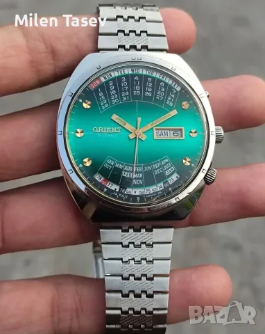 Винтидж автоматичен часовник ориент, снимка 3 - Мъжки - 55633341