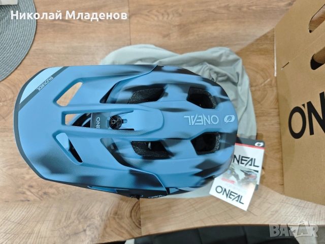 Каска O'NEAL SL1 GLACIOR BLUE - размер L, снимка 3 - Аксесоари за велосипеди - 54867629