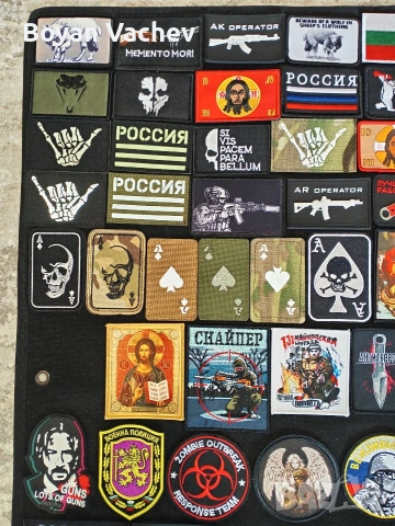Ново зареждане военни/тактически велкро нашивки , снимка 2 - Екипировка - 51508280