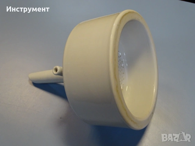 Порцеланова вакуум фуния на Бюхнер Ф210mm Buchner funnel