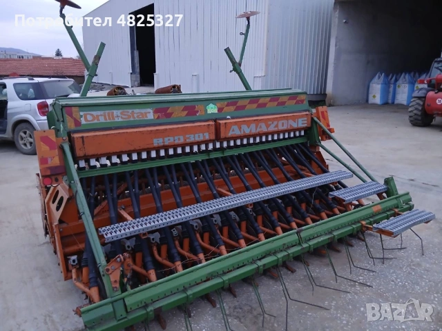 Сеялка AMAZONE, снимка 4 - Селскостопанска техника - 54515822