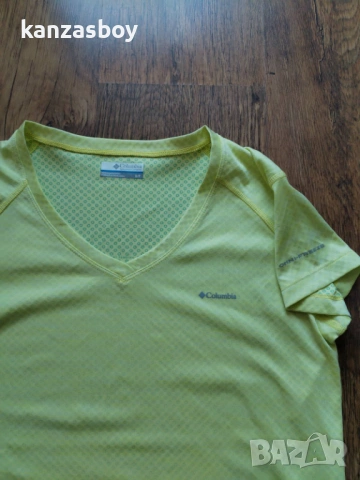 columbia omni-freeze tshirt-страхотна дамска тениска КАТО НОВА С, снимка 3 - Тениски - 54561009