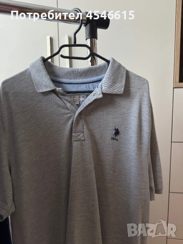 Мъжка тениска U.S Polo ASSN, снимка 2 - Тениски - 54855631