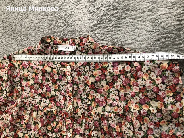 Дамска блуза Mango, снимка 5 - Ризи - 55358784