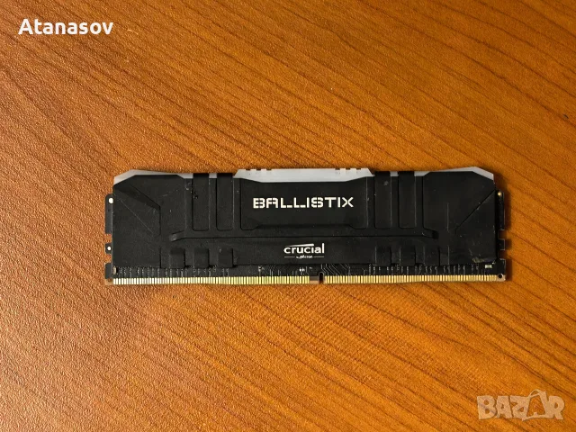 8GB ddr4 3200Mhz Crucial Balilistix, RGB, снимка 2 - RAM памет - 55480071