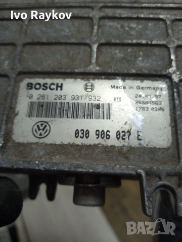 Компютър, ECU , VW Polo 1.0 AER, 030906027E , 0261203931/932, снимка 3 - Части - 55249908