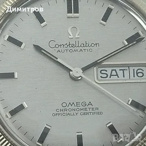 Ω OMEGA Constellation Day&Date, Steel, Vintage, 1969г., снимка 3 - Мъжки - 55680797