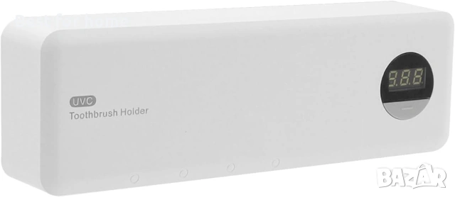 mumisuto UV дезинфекцираща четка за зъби, стенен държач за четка за зъби с функция за стерилизация, снимка 8 - Други стоки за дома - 54885924