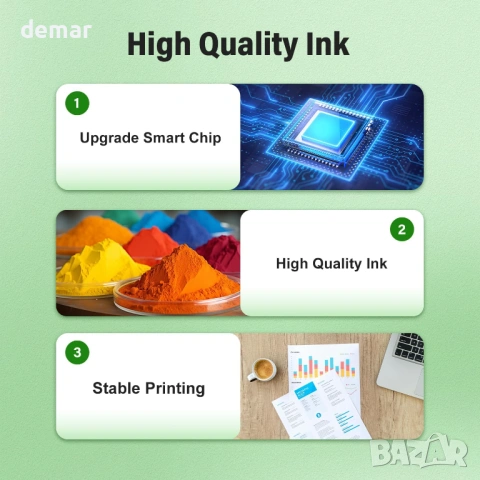 Тонер касети C2325 за Lexmark C2325dw, черна, циан, пурпурна, жълта, 4 броя, снимка 5 - Консумативи за принтери - 54329255