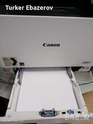 бял принтер Canon , снимка 4 - Принтери, копири, скенери - 55409130