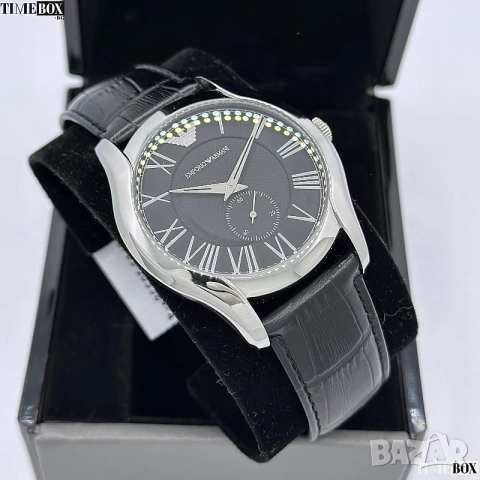 Emporio Armani AR1703 Valente Classic Leather, снимка 3 - Мъжки - 39579298