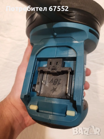 Акумулаторен орбитален шлайф Makita DBO180Z, LXT, 18 V, 125 мм. Само тяло. 66€ (цената е крайна), снимка 5 - Други инструменти - 54568006