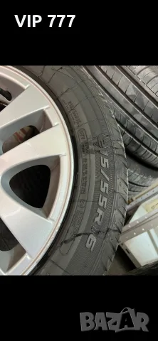 джанти в перфектно състояние с хубави гуми намират се в София;215/55/16, снимка 3 - Гуми и джанти - 55583718