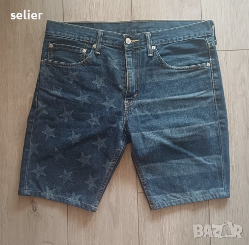 LEVI STRAUSS 511 -оригинални мъжки дънкови панталонки Размер:34 Слагани са 5-6 пъти Цена:20 евро, снимка 2 - Къси панталони - 55070031