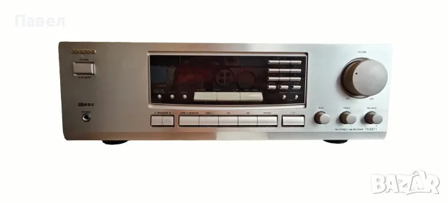 Стерео ресивър Onkyo TX-8211 – Сребрист, пълна профилактика