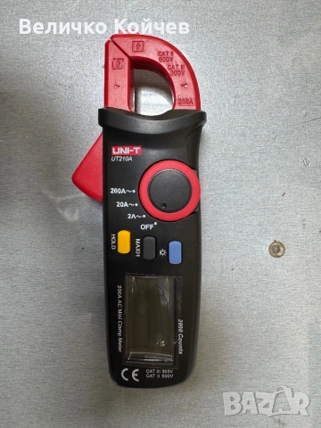 Мини ампер клещи uni-t ut210a!, снимка 3 - Клещи - 54012109