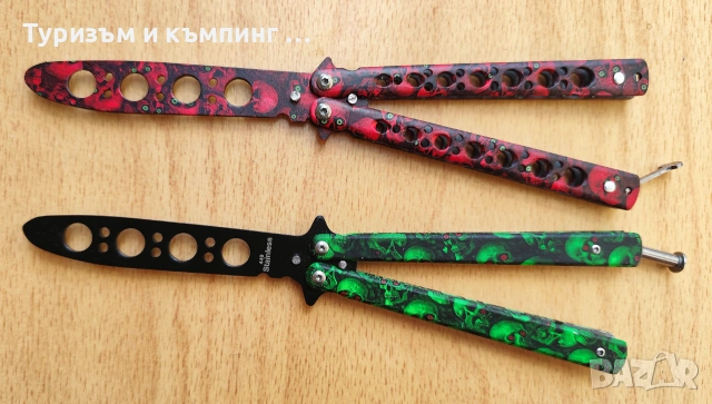 Тренировъчен нож / пеперуда /, снимка 16 - Ножове - 32701368