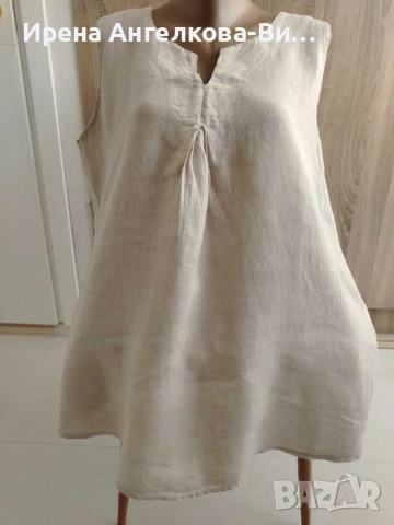 Дамски ленен потник