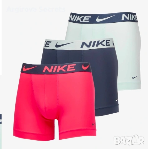 NIKE Underwear Боксерки в Черно 