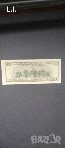100 долара , 1996 година., снимка 2 - Нумизматика и бонистика - 55250961